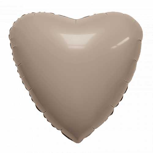 Agura сердце 30'/ 76,5 см (в упаковке) мистик латте 221141 Фольга